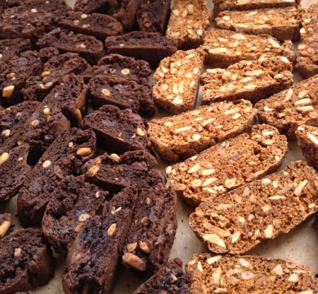 Black & White Biscotti ii